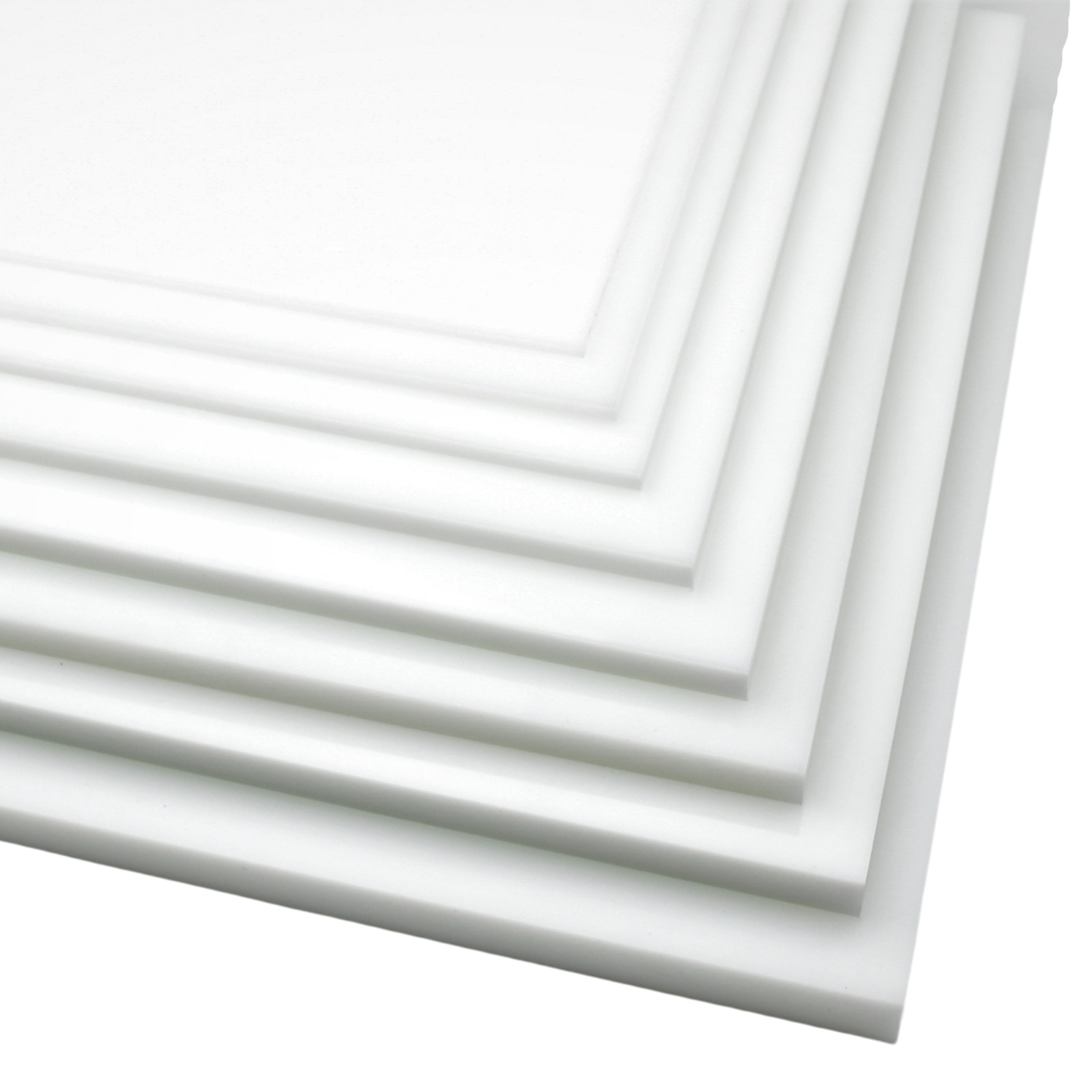 Simona Natural HDPE Plastic Sheet, Choose Size and Thickness ; 1/8 – 1.5 inch