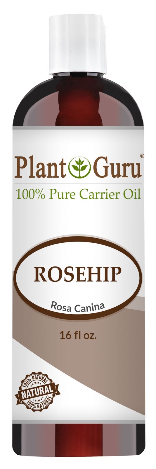 Rosehip Oil 16 oz Cold Pressed REFINED 100% Pure Natural For Skin Hair