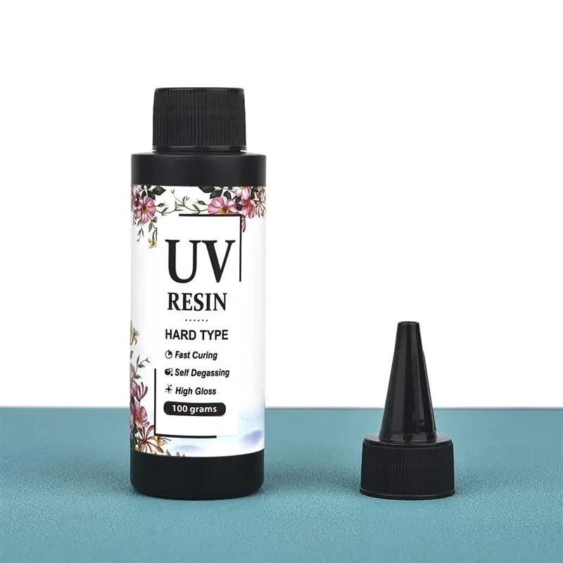 UV Resin Crystal Clear Hard Glue Ultraviolet Curing Epoxy For DIY Handmade