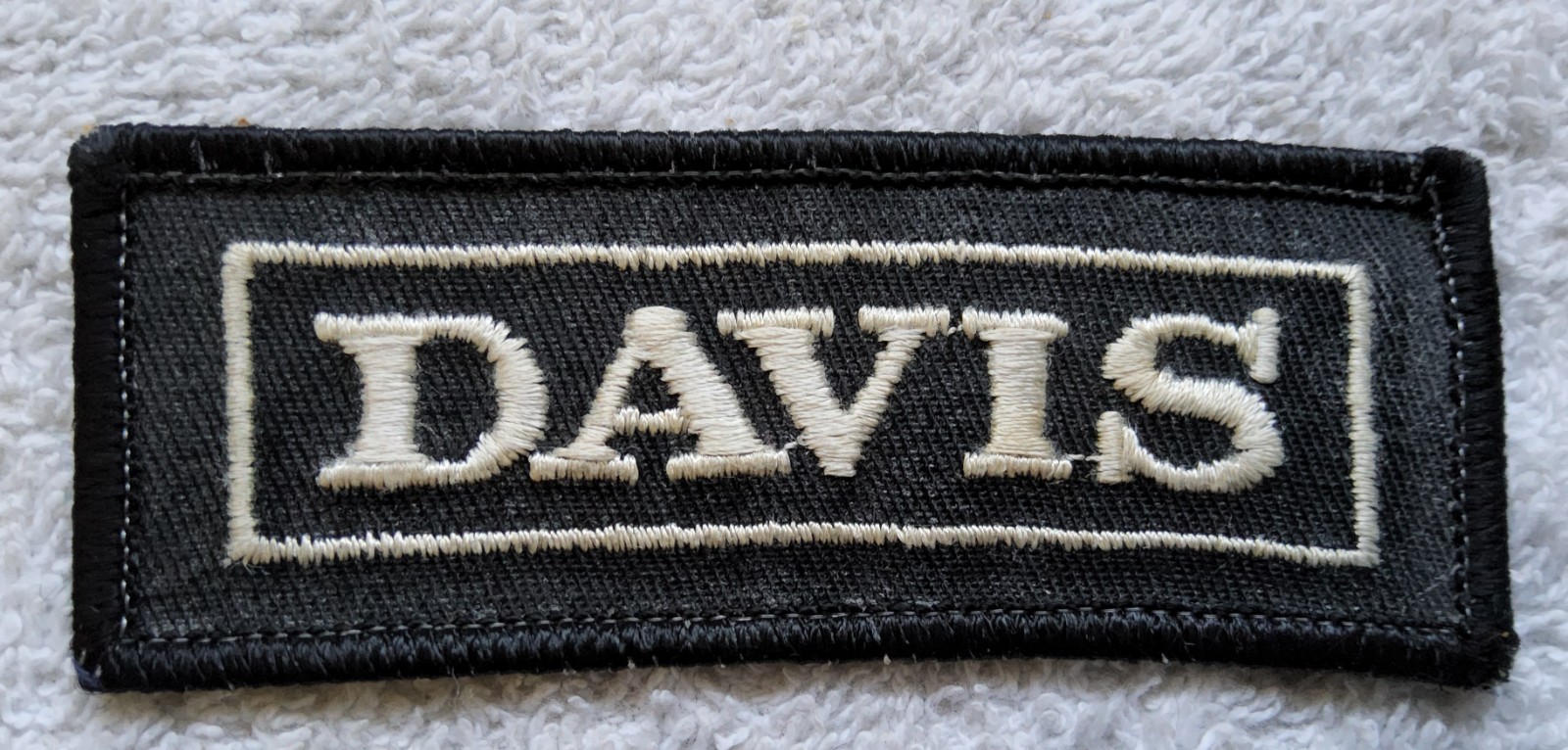 Name-Tag Patch For DAVIS-YES If Your Name Is DAVIS, This For YOU!