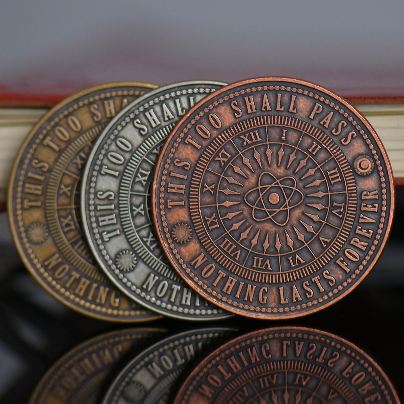 This Too Shall Pass Quote Coin | Motivational Encouragement Gift Medallion