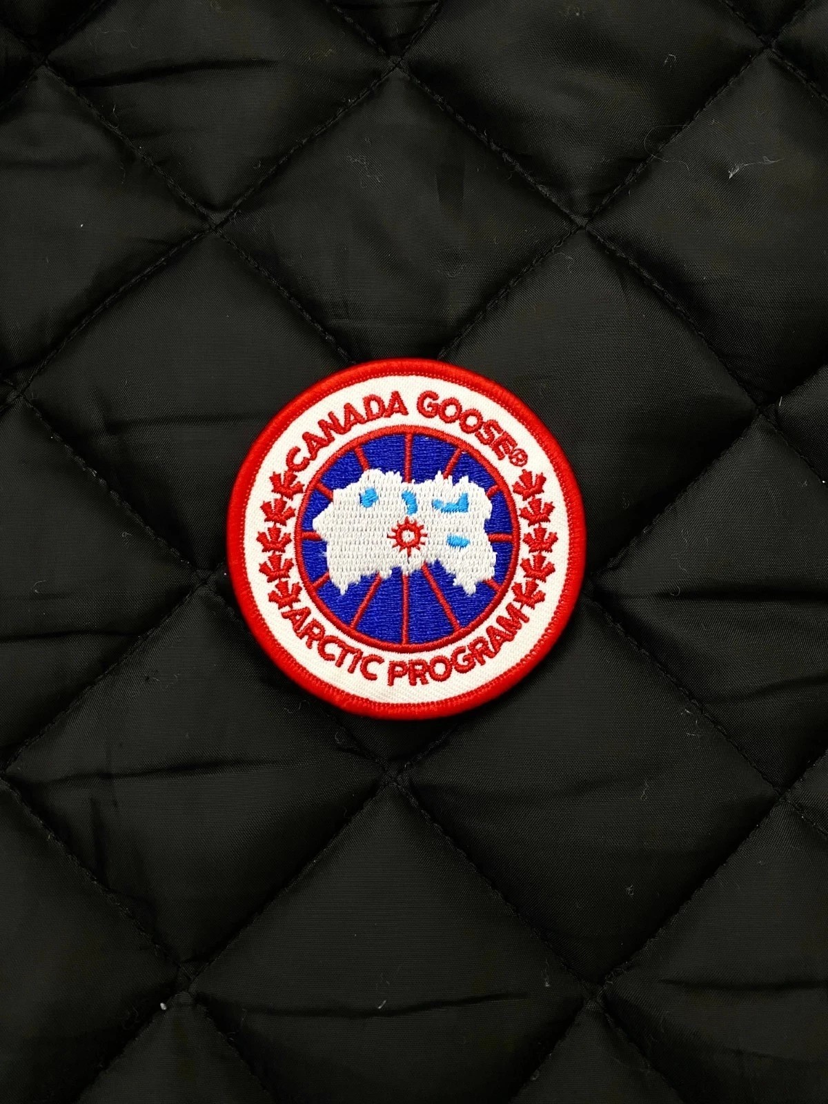 (2-Pack) Iron On / Sew On 2.5” Canada Goose Replacement Patch / Black Label Tag
