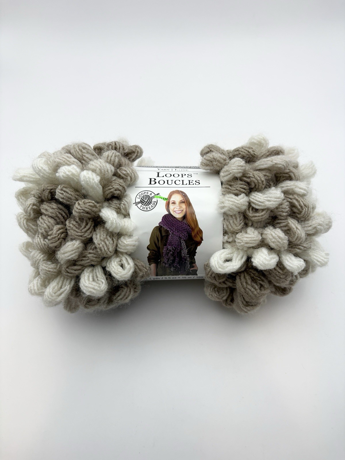 Loops & Threads Loops Boucles ‘Vanilla Bean’ 16.4yd Variegated Finger Yarn