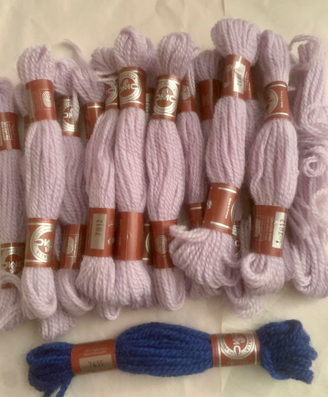Vintage DMC Floralia Laine Divisible 3 ply Persian Wool – 72 skeins