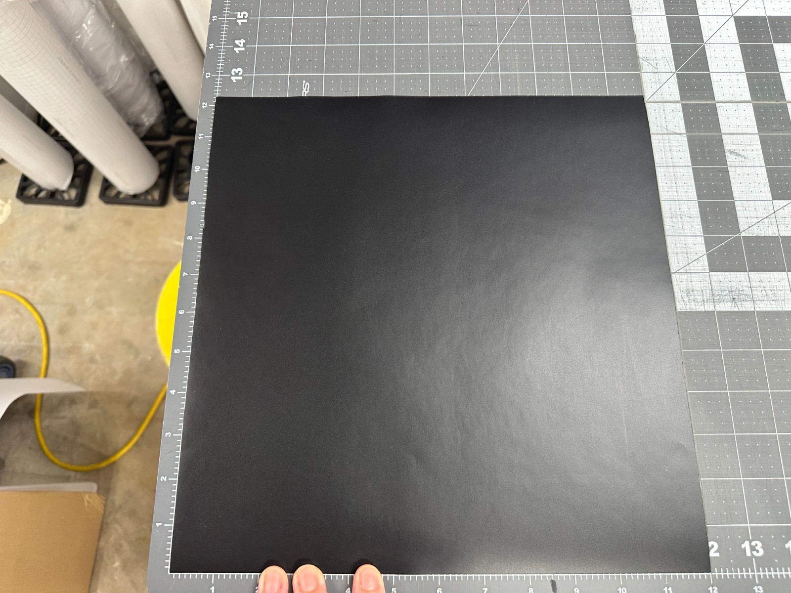 Black Matte Permanent or Removable Adhesive Vinyl 12×12 Sheet Oracal 651 or 631