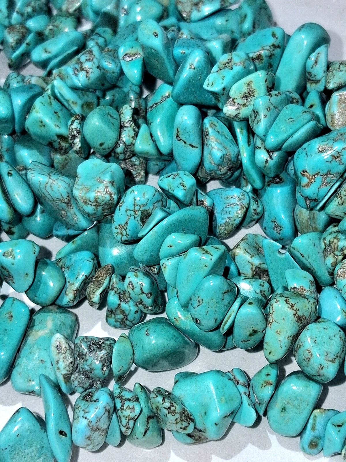 30 in Strand Natural Gemstone Chip Beads Assorted Stones 5mm-12mm with 1mm hole
