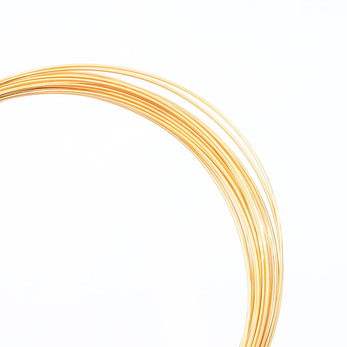 18K Gold Plated Wire 0.6Mm 5 Meters Bead Cord for Bracelet Necklace Charm Beadin