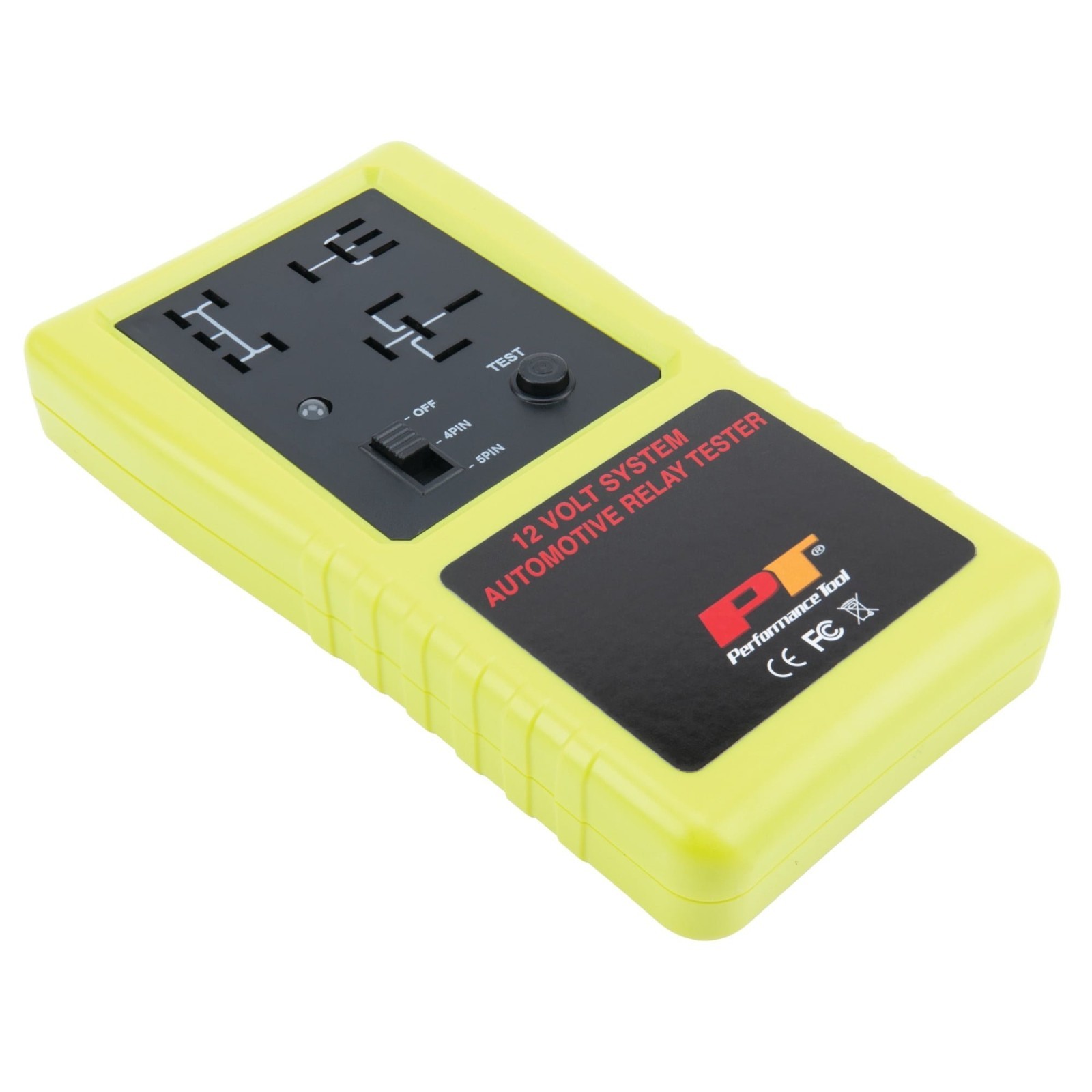 Performance Tool 3009 Compact Cordless Automotive Relay Tester For 12 Volt 4
