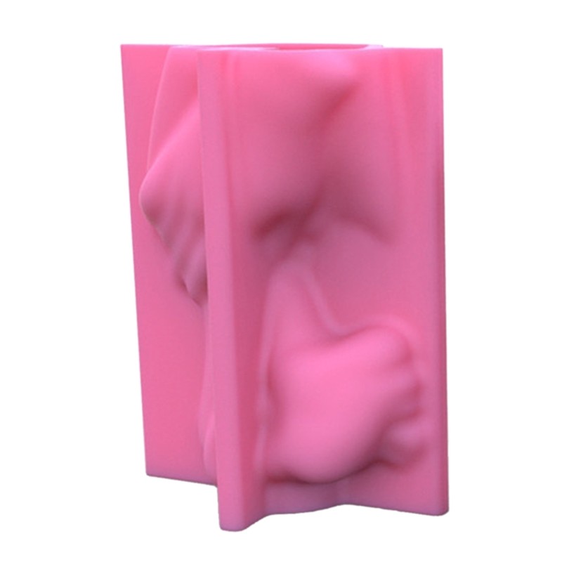 European-style Human Body Half-body Vase Silicone Mold Cement Mold