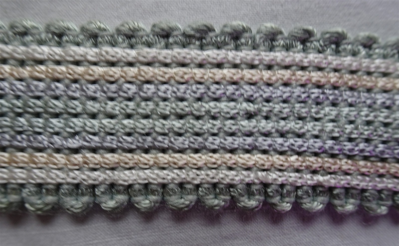 13.5 Yards Flat Woven Decorative Fabric Braid Trim, Curtains Drapery Upholstery
