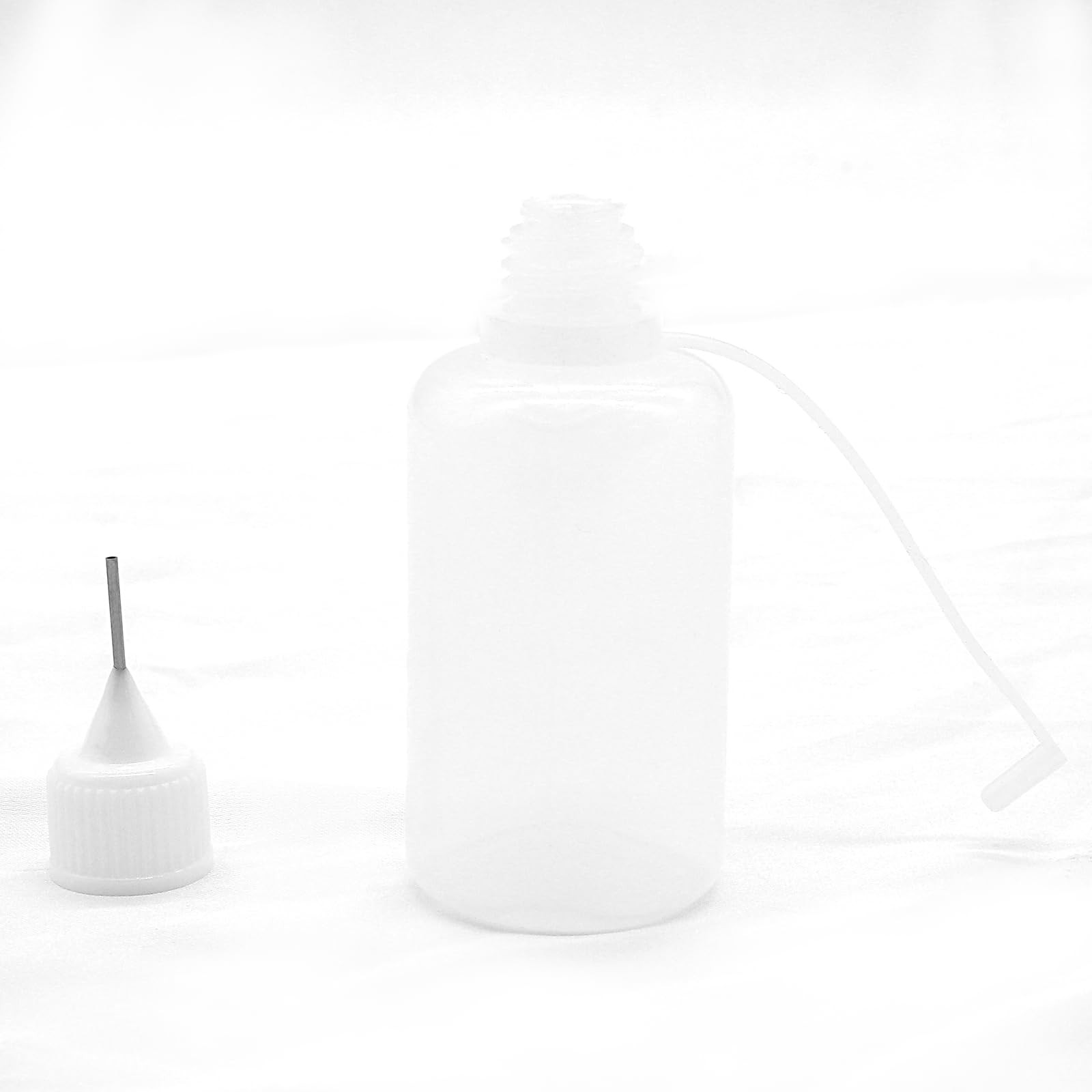 12Pcs 1 Oz/ 30ml Transparent Precision Tip Applicator Bottle, 10ml Glue Appli…