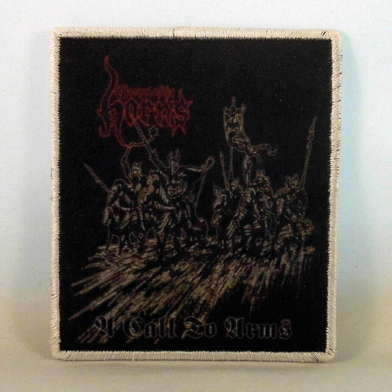 GOSPEL OF THE HORNS A Call to Arms SMALL PATCH Printed
