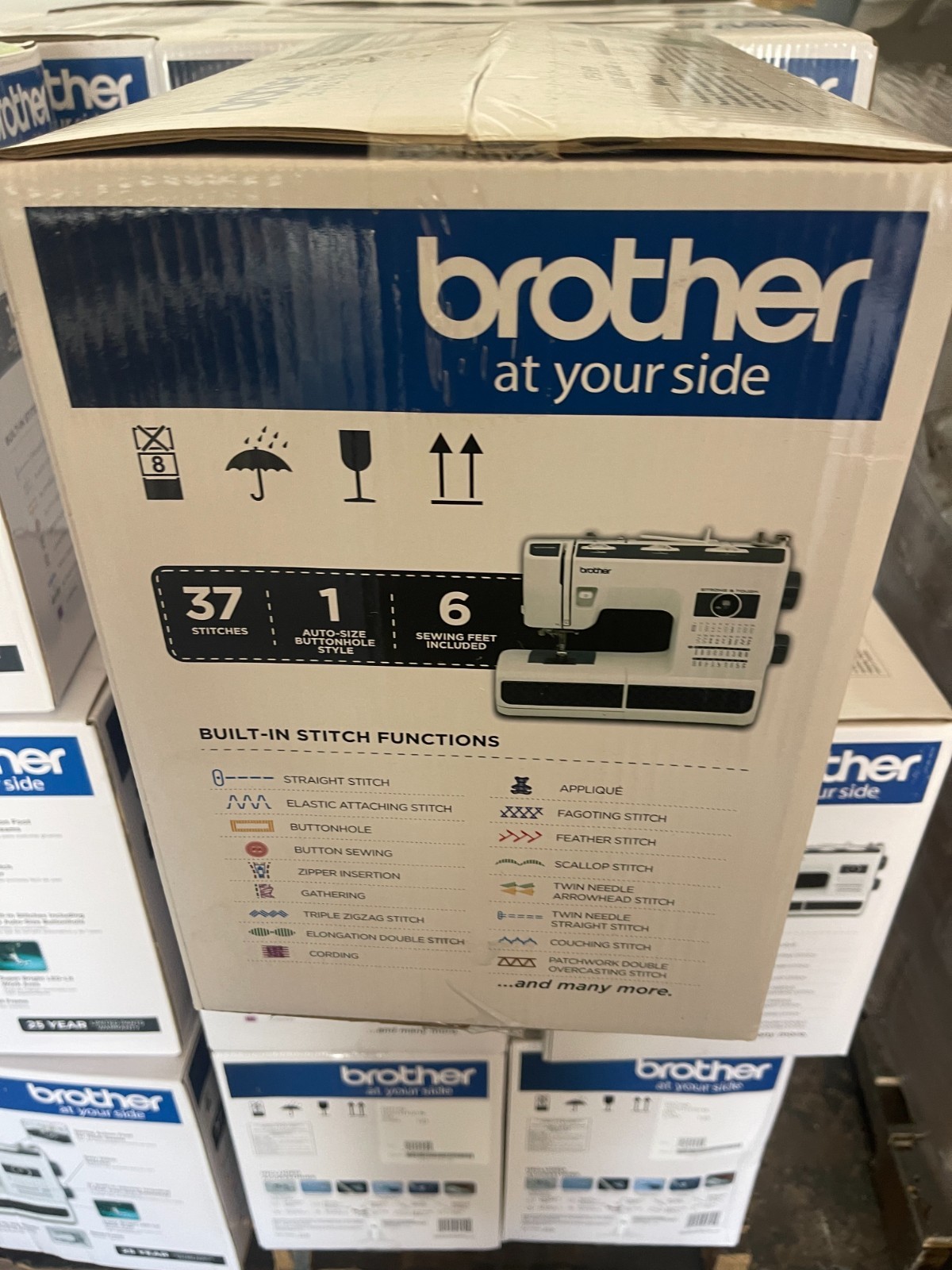 Brother ST371HD Strong & Tough Heavy-Duty Sewing Machine W/37 Built-In Stitches