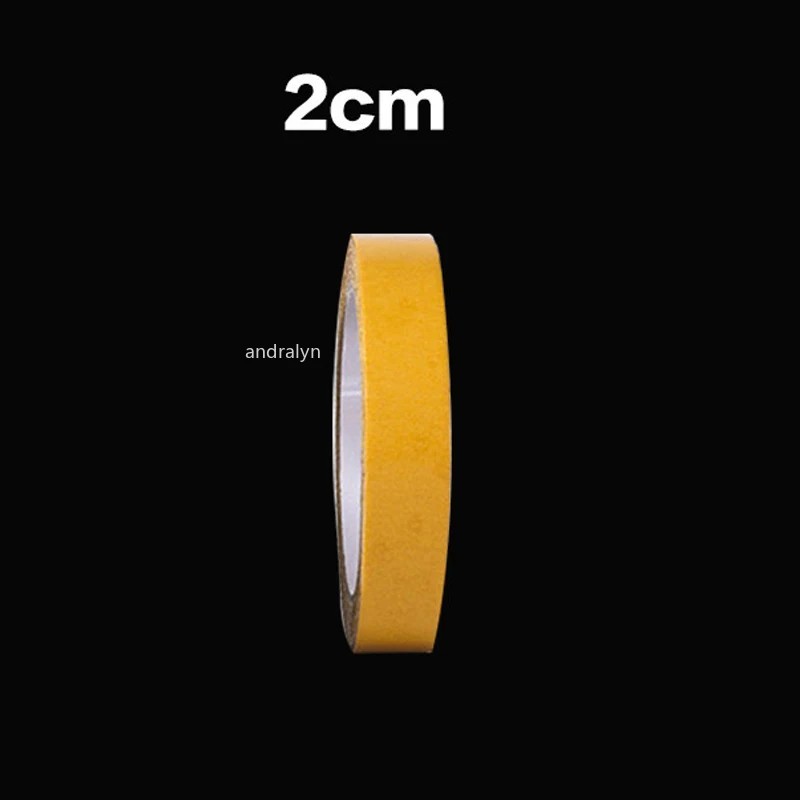 Double Sided Tape Transparent Heavy Duty 1 Inch X 82 Feet Super Thin Two Sided C