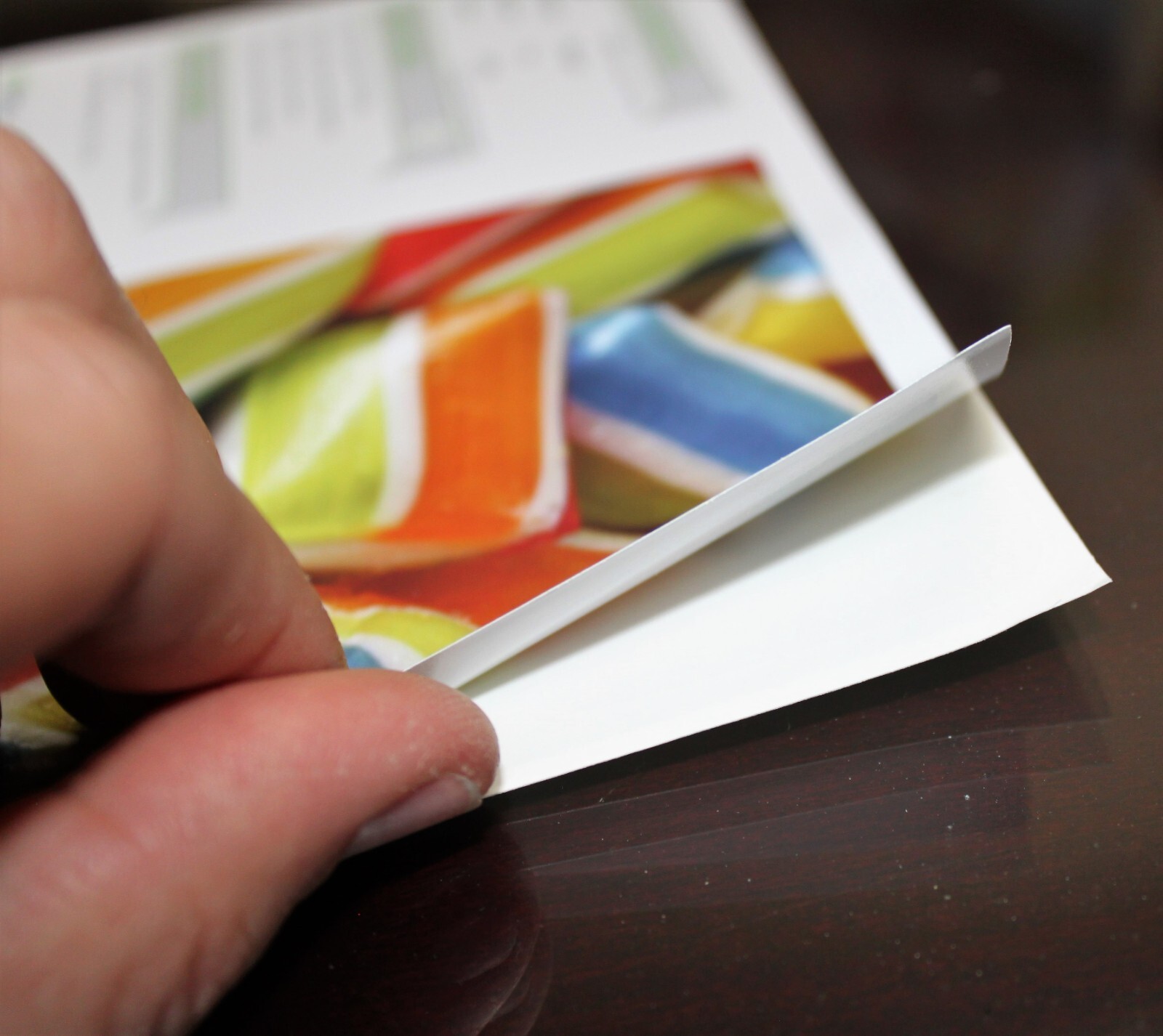 Matte White Self-Adhesive Aqueous Vinyl CANON PROGRAF HP DesignJet Epson Stylus
