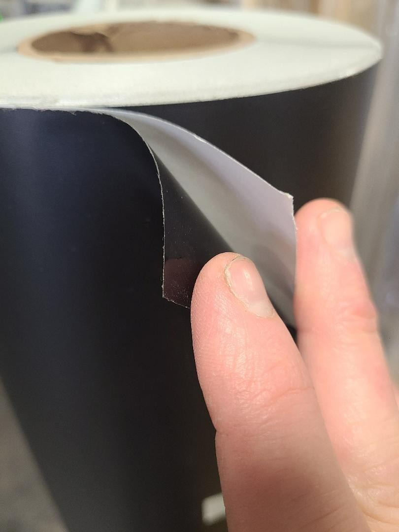 5.0mil Chalk Board Opaque Blockout Vinyl Film with Pressure-Sensitive Adhesive