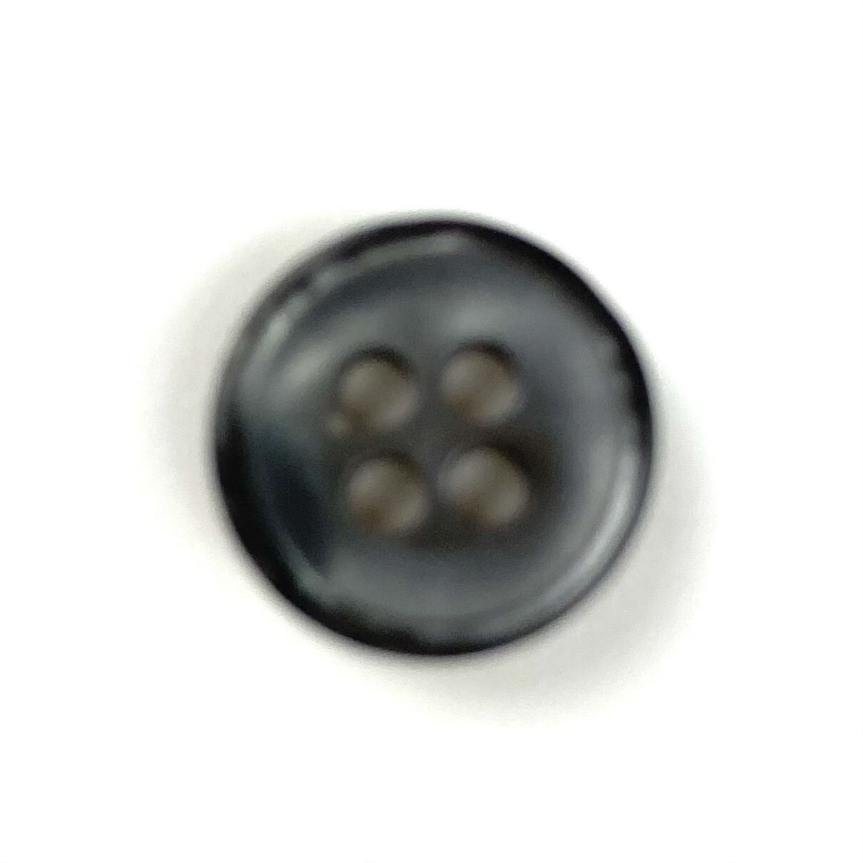 Vintage Smoke Gray 4 Hole Shirt Buttons Size 12mm 1 Gross (144 Pieces)