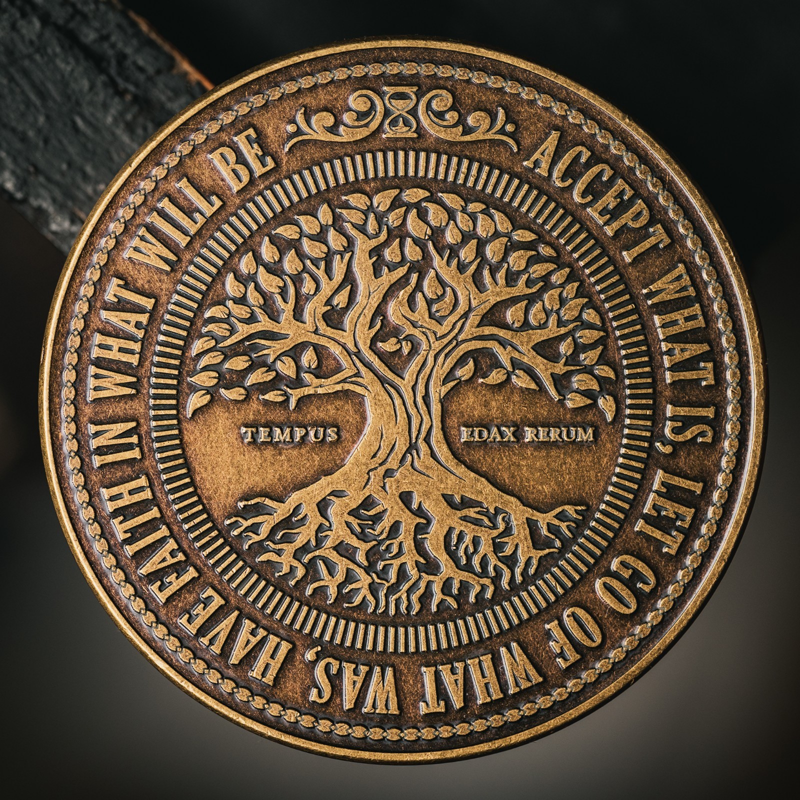This Too Shall Pass Quote Coin | Motivational Encouragement Gift Medallion
