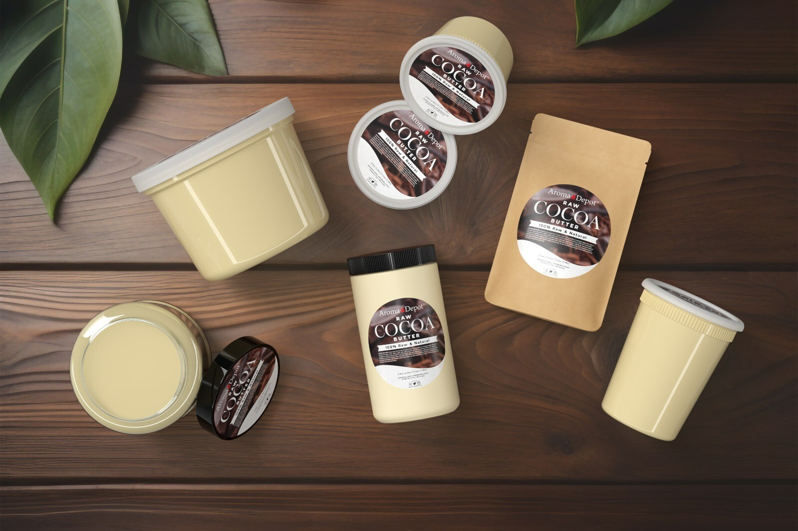 16 oz. Raw Cocoa Butter 100% Pure Natural FOOD-GRADE Prime Pressed Cacao Butter