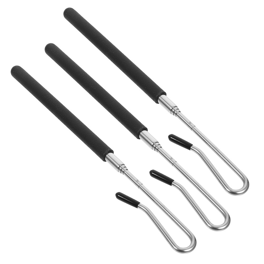3 Pcs Half-Body Puppet Manipulation Rod Handles Control Stick Arm