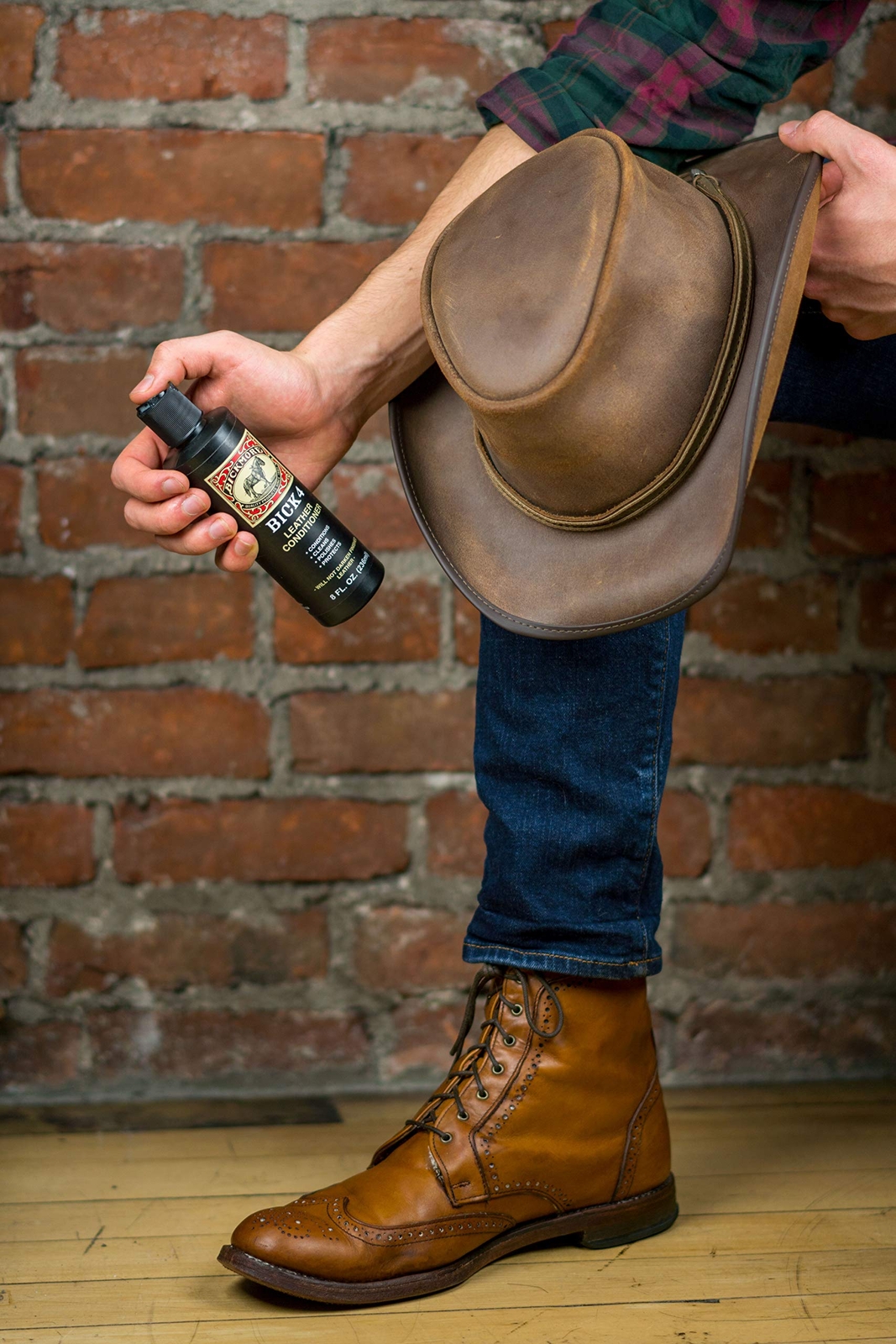 Bick 4 Leather Conditioner and Leather Cleaner 8 oz – Will Not Darken Leather…