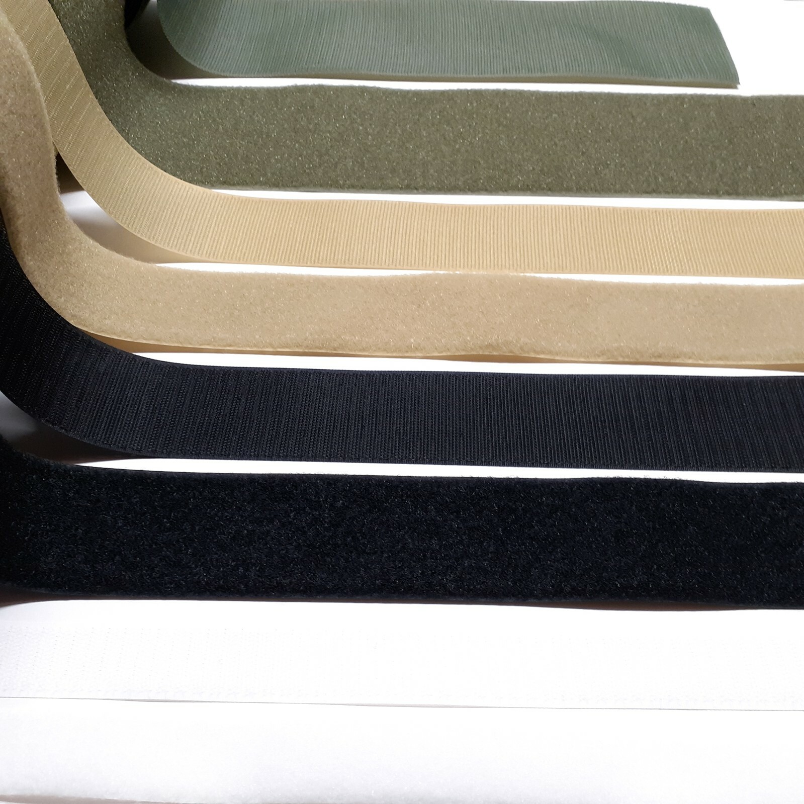 VELCRO® BRAND Hook & Loop Fastener Set – Sold by the YARD – ADHESIVE OR SEW-ON