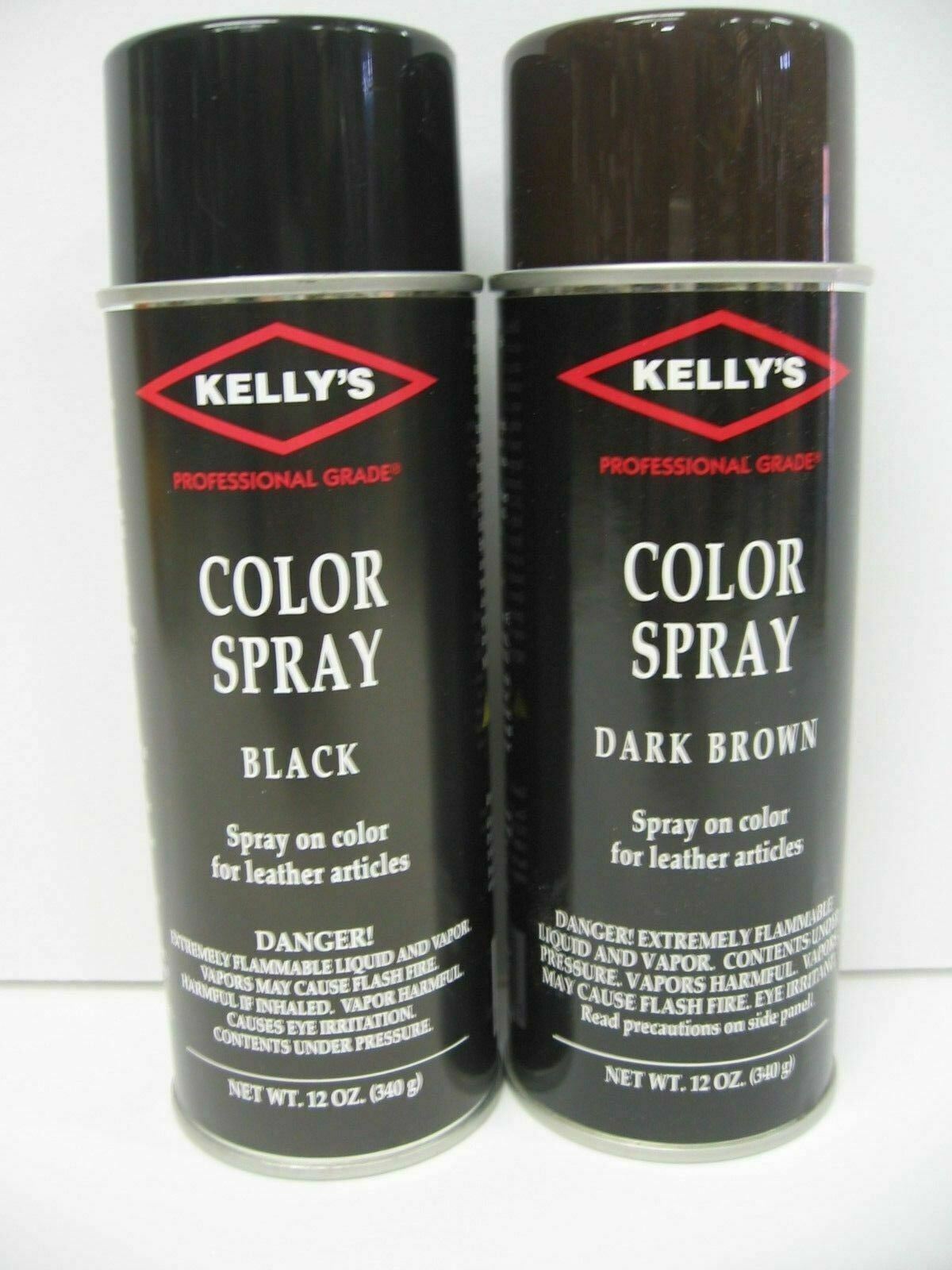 Kelly’s Shoe Color Spray Leather Paint/Dye Leather & Vinyl coloring – 12 oz can