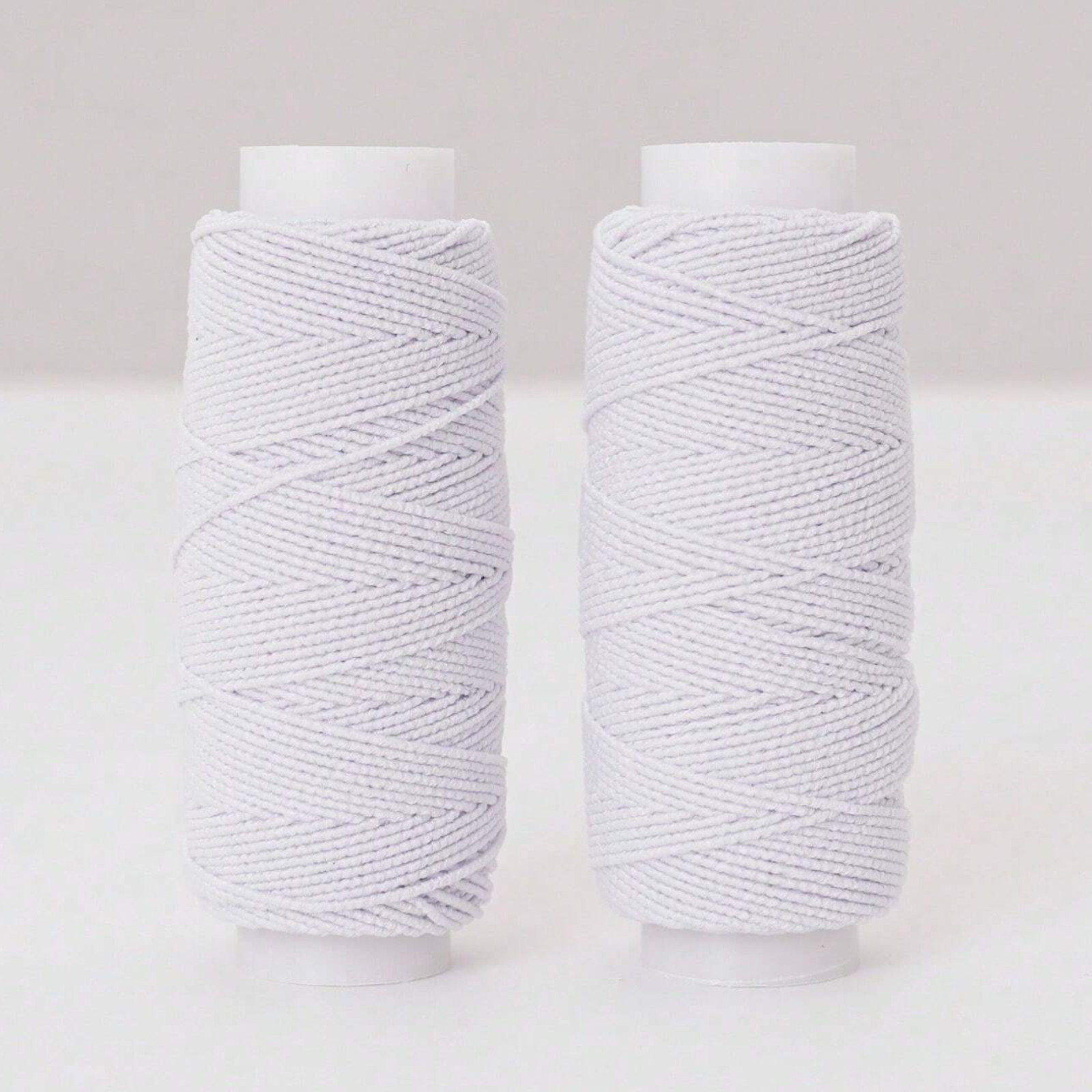 Elastic Sewing Thread 2 Rolls Ultra-Fine Sewing Stitching Cord for DIY Crafting