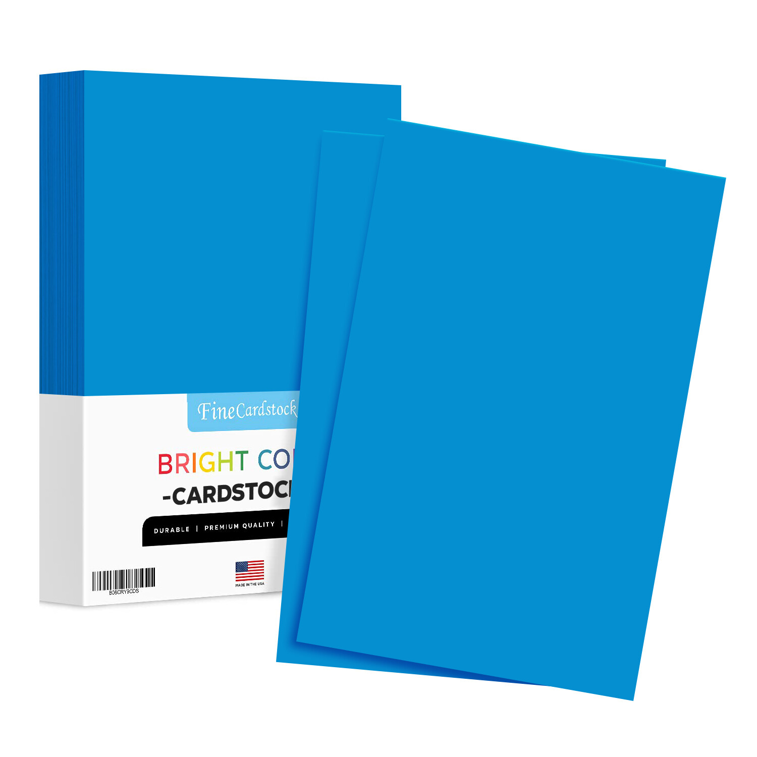 11 x 17″ Blue Bright Color Cardstock Paper, 65lb Cover, 250 Sheets