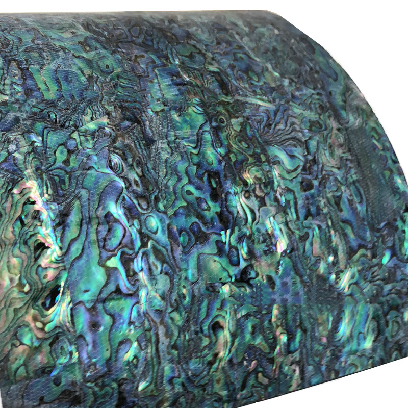 Abalone Shell Veneer Sheet Adhesive Sticker Flexible 9-1/2″x5-1/2″(240x140mm)