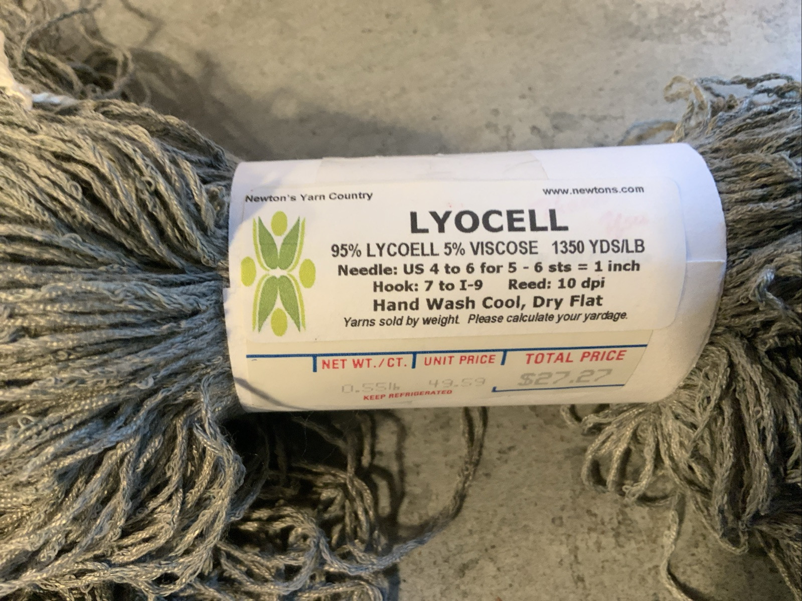 Newton’s Yarn Country Lyocell Yarn 0.55lb