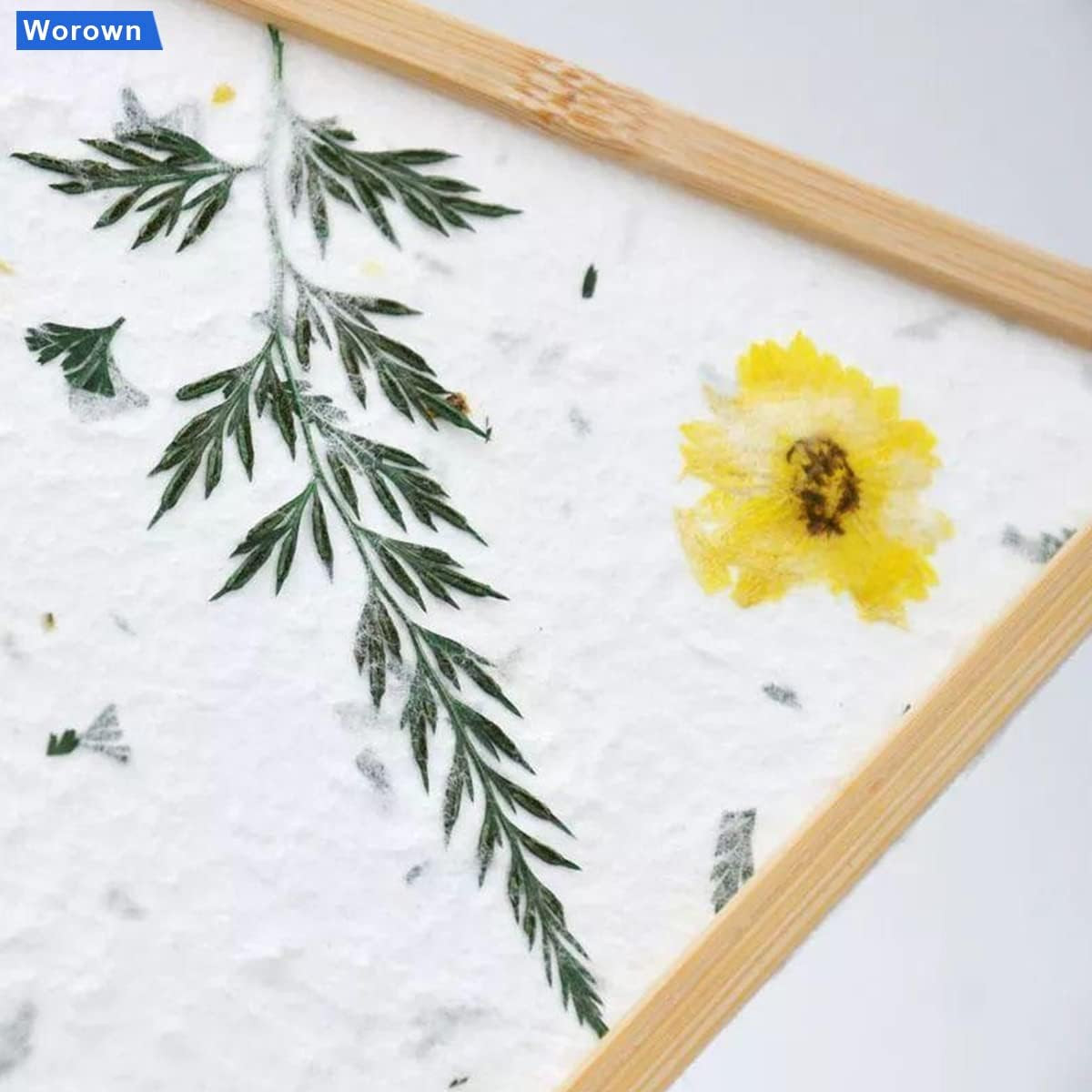 4 Sizes 2 in 1 Wooden Paper Making Screen, Mould and Deckle, Wooden Paper Making