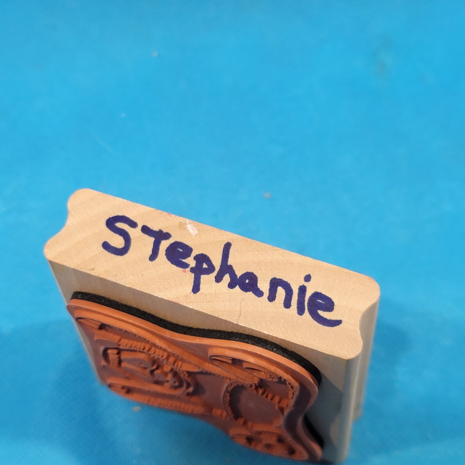 Rubber Stamp Panda Bear