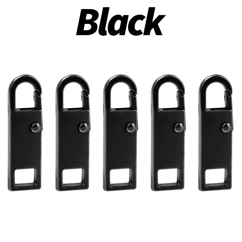 5x Zipper Fixer Repair Pull Tap for Pants, Luggage, Boots, Bags Replacement Tool