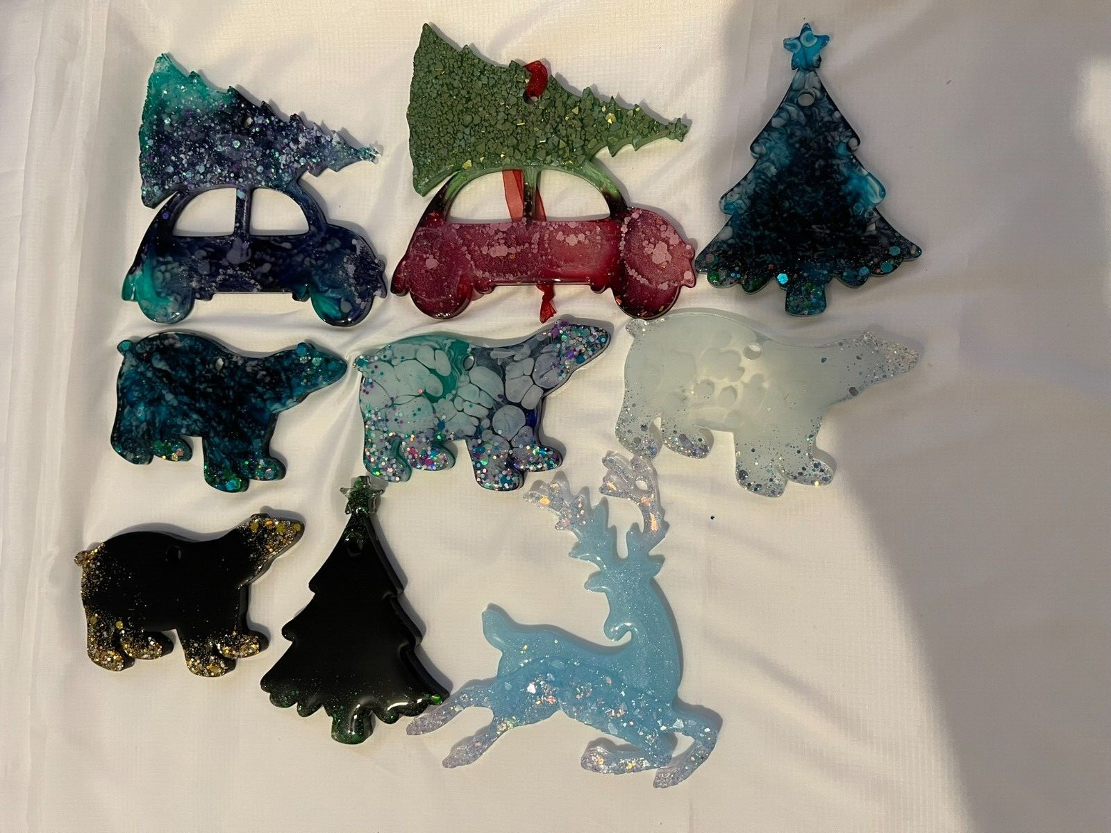 Epoxy resin toys