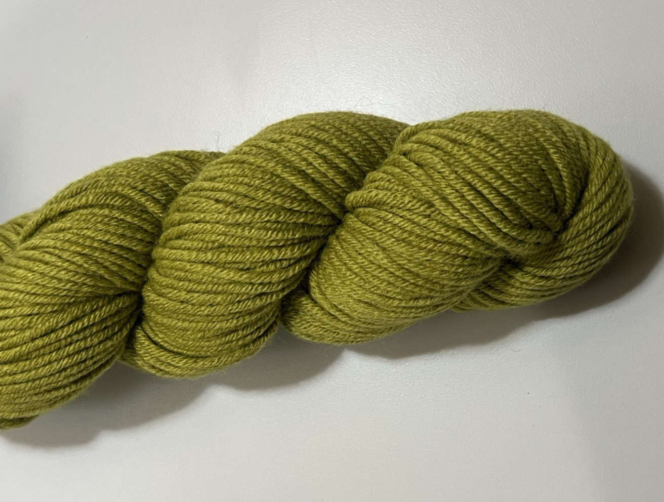 Hikoo SIMPLI WORSTED Yarn GREEN 008 Merino / Acrylic blend 3.5oz