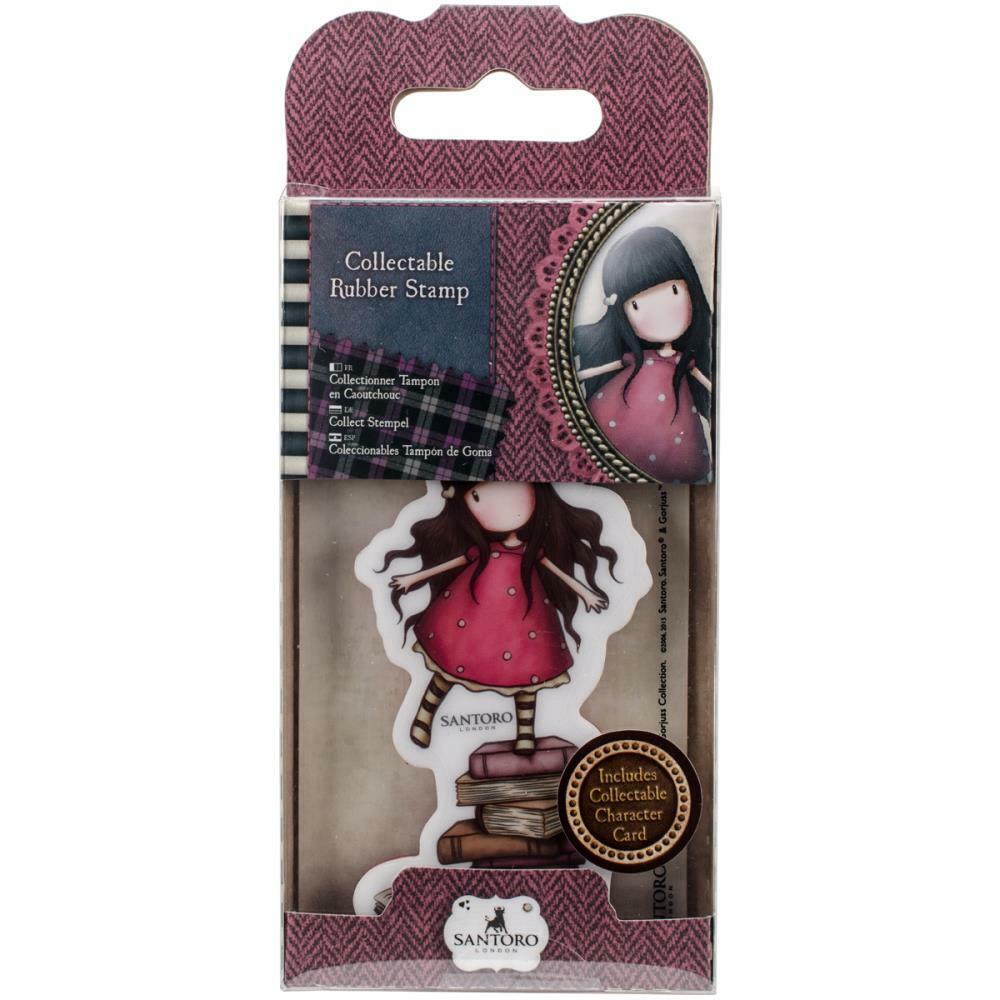 GORJUSS MINI COLLECTABLE No.2-84-Docrafts Santoro Rubber Stamp-Stamping Craft