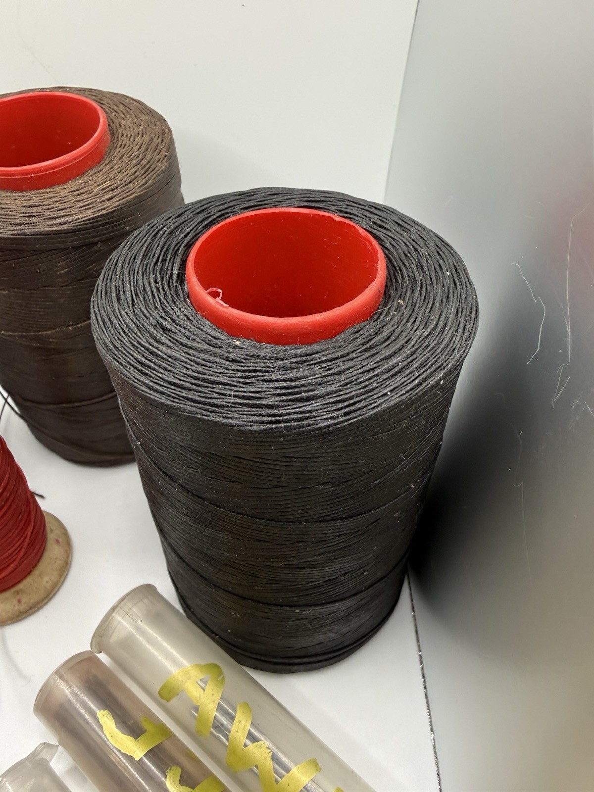 Ritza 25 Tiger Thread 1.0mm Waxed Thread Lot + Leatherworking Tools Huge Bundle