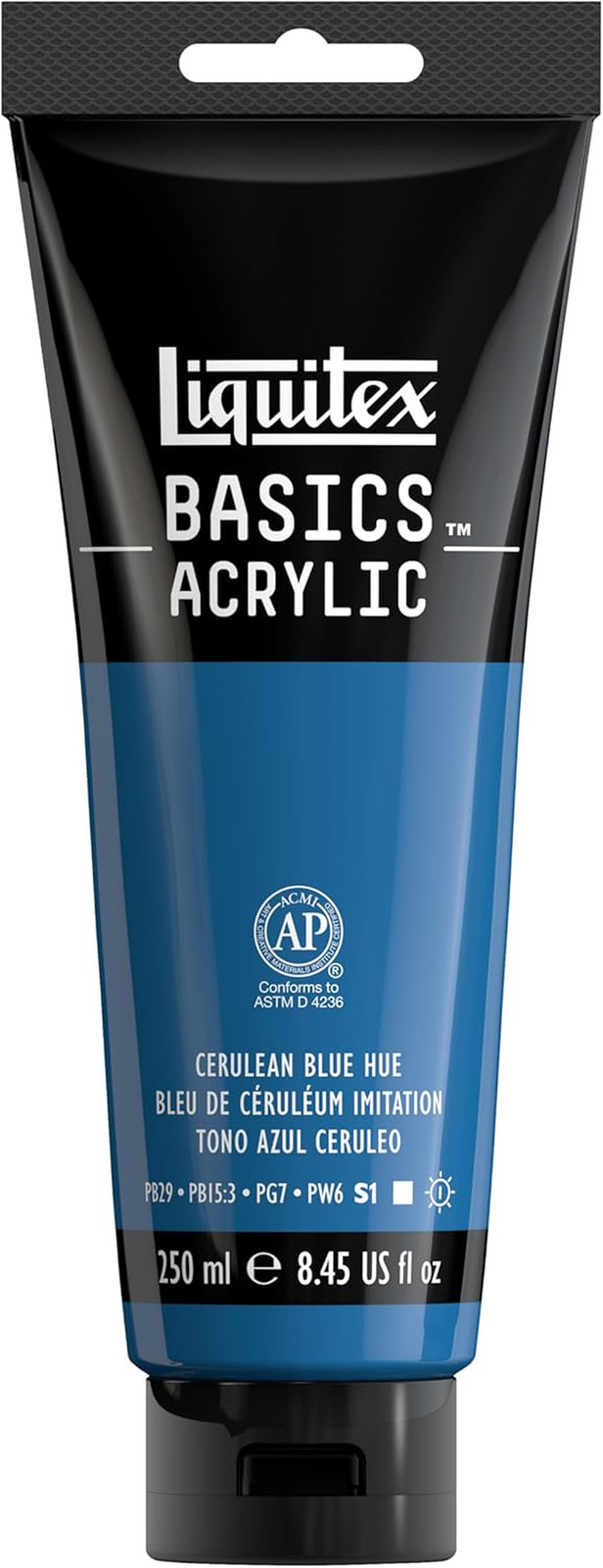 BASICS Acrylic Paint, 118Ml (4-Oz) Tube, Titanium White