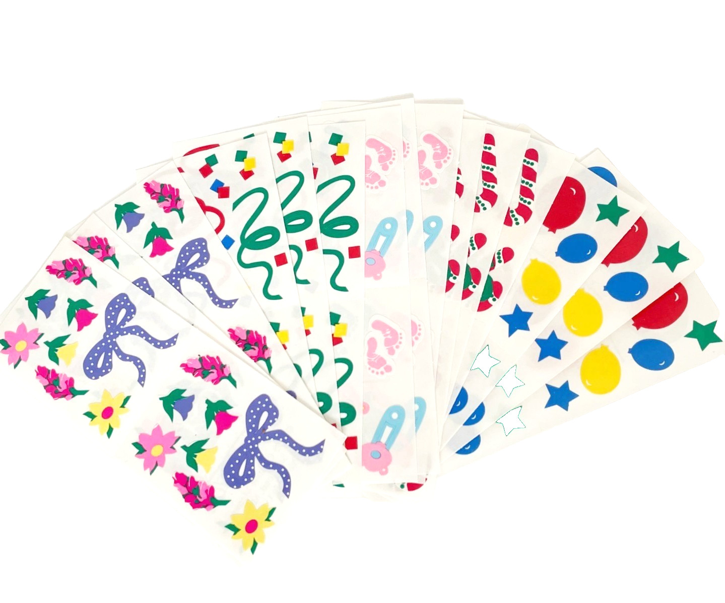 FREE SHIP – 3 SETS CREATIVE MEMORIES STICKERS INTRODUCTORY SPRINKLE GIRL’S YEARS