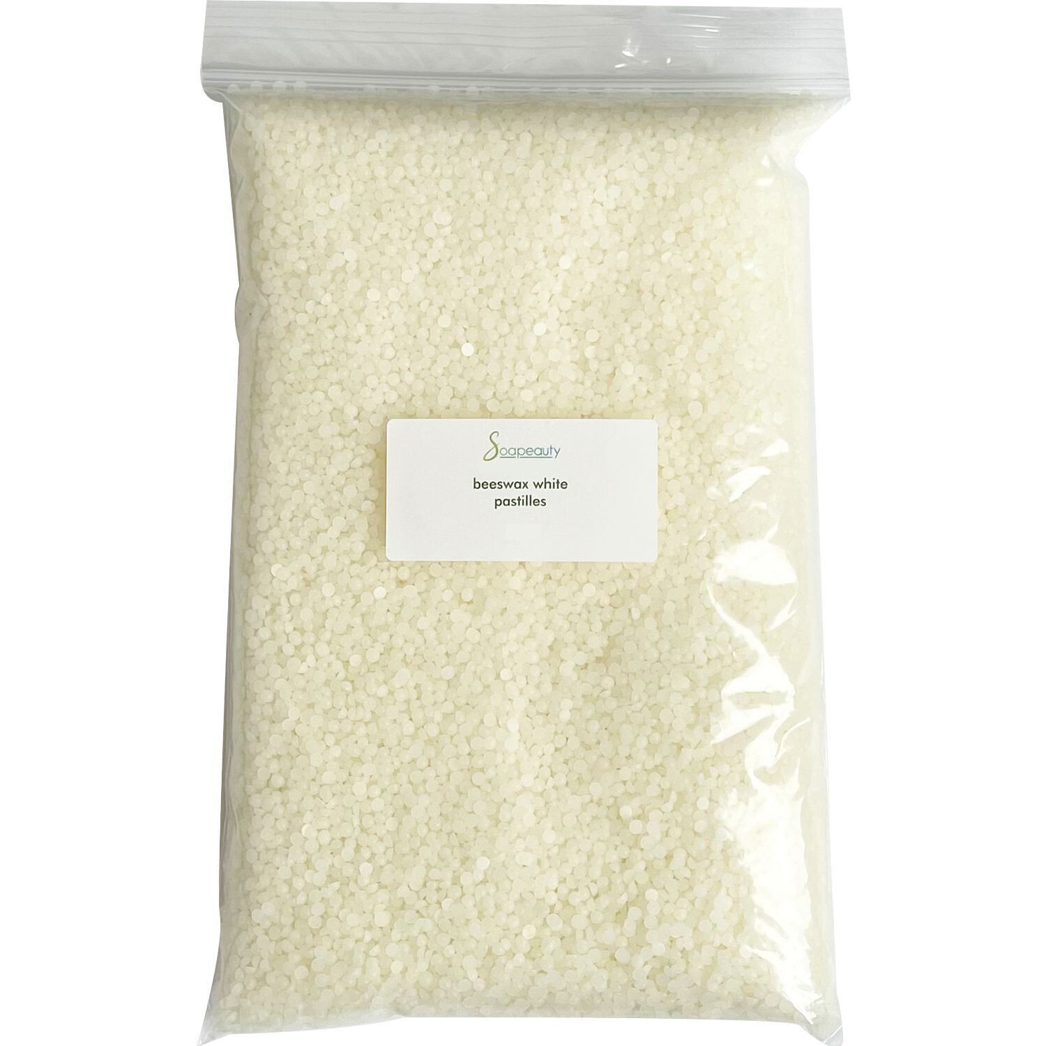 WHITE BEESWAX PASTILLES BEES WAX PURE NATURAL BEARDS PREMIUM 48 OZ/3 LBS