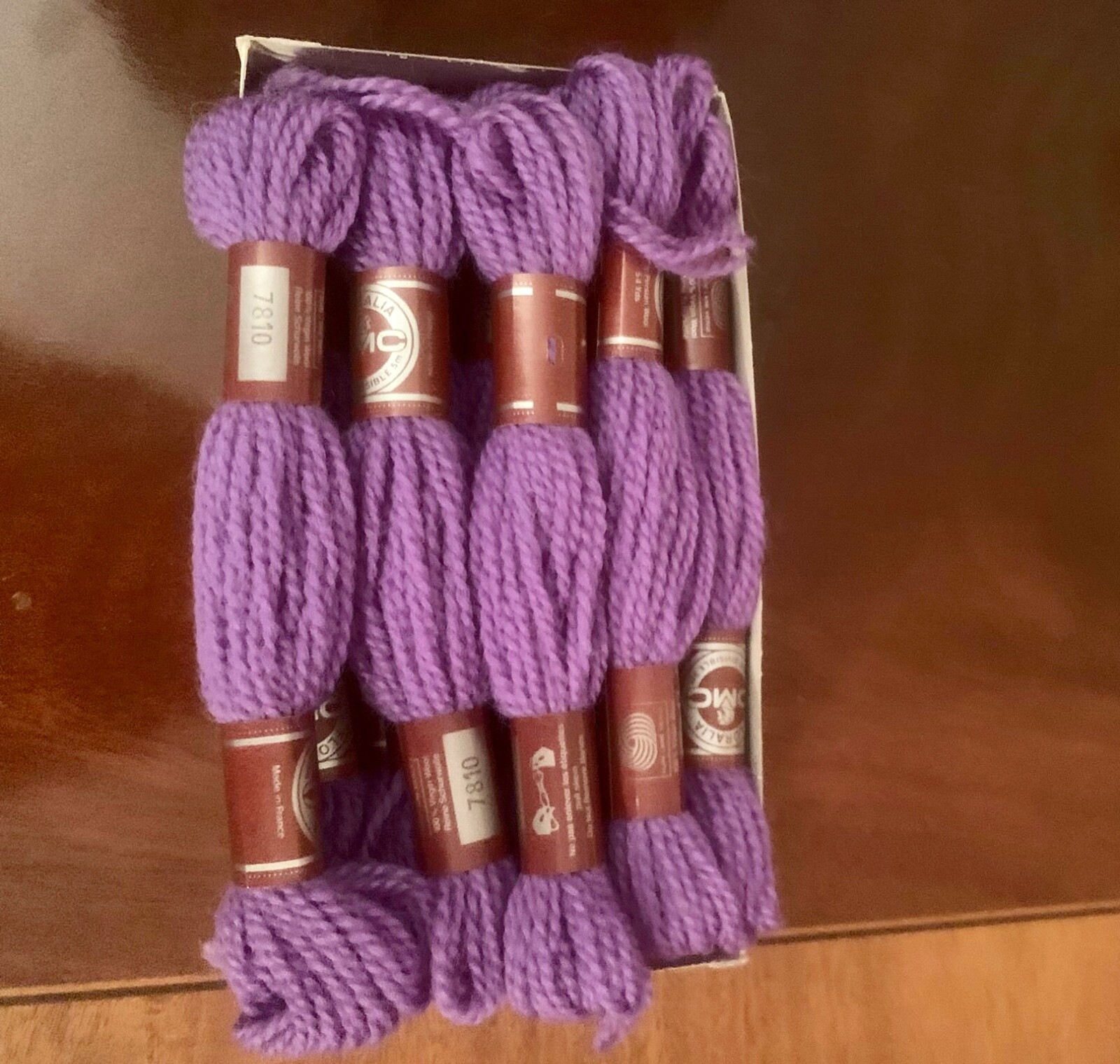 Vintage DMC Floralia Laine Divisible 3 ply Persian Wool – 72 skeins