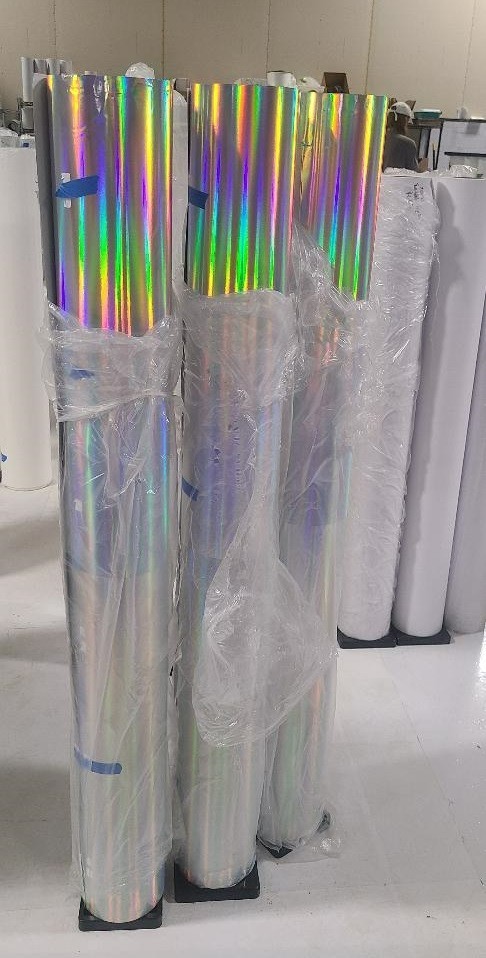 Rainbow Holographic Self-Adhesive Decal Sticker Vinyl 15″ inch by 50′ feet