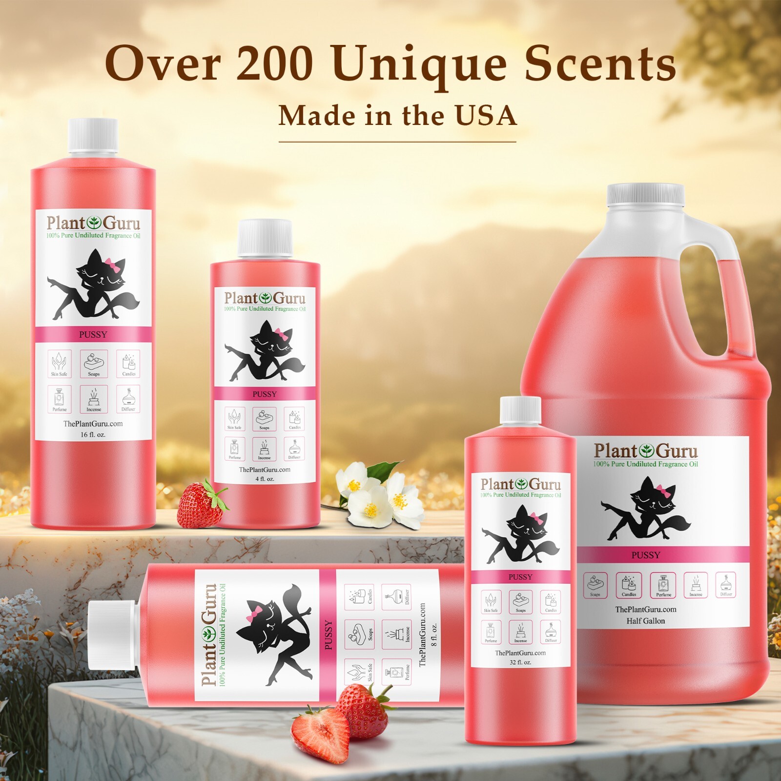 Pussy Perfume Fragrance Body Oil (Women) For Skin, Soap and Candle Making Bulk