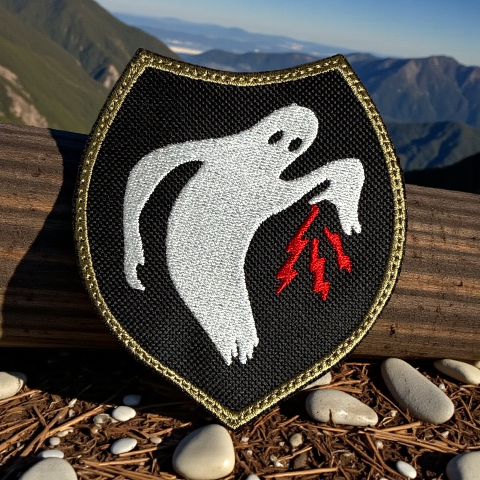 US Army Ghost Army Embroidery Patch 3.81″ X 3.36″