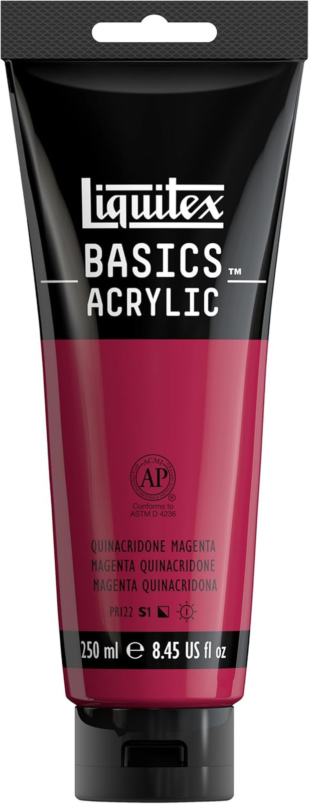 BASICS Acrylic Paint, 118Ml (4-Oz) Tube, Titanium White