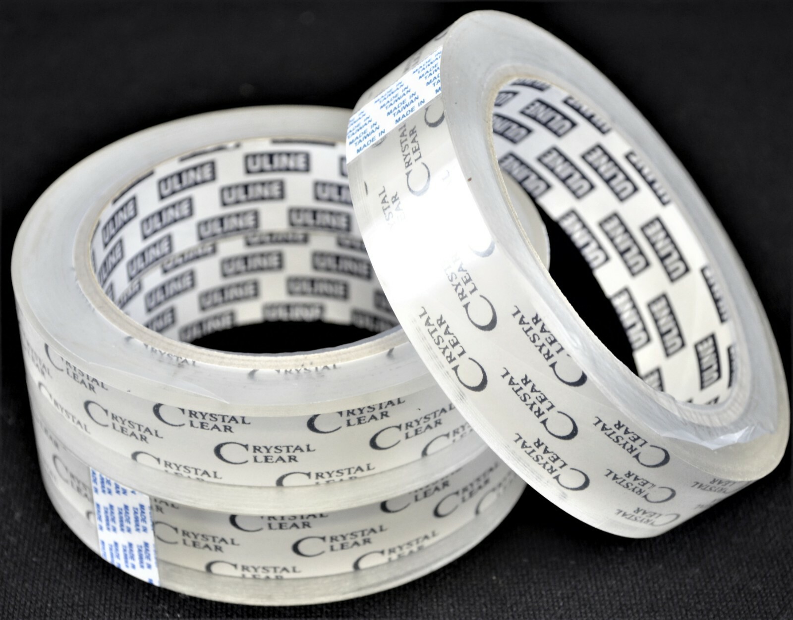 1 Roll Crystal Clear Tape 1″ Inches Wide 3 Inch Core Transparent Tape S-2306