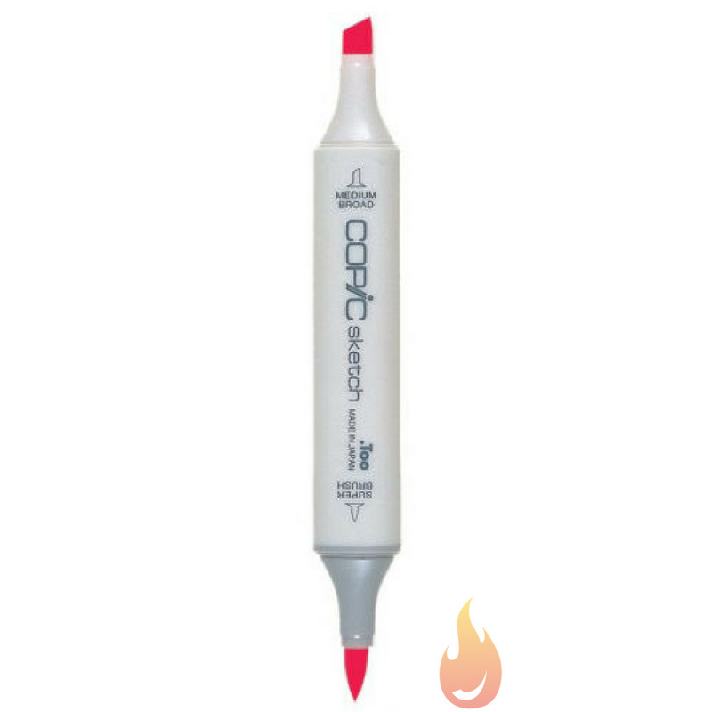 Copic SKETCH Marker Oval Body RED Colors R Colors SELECT COLOR