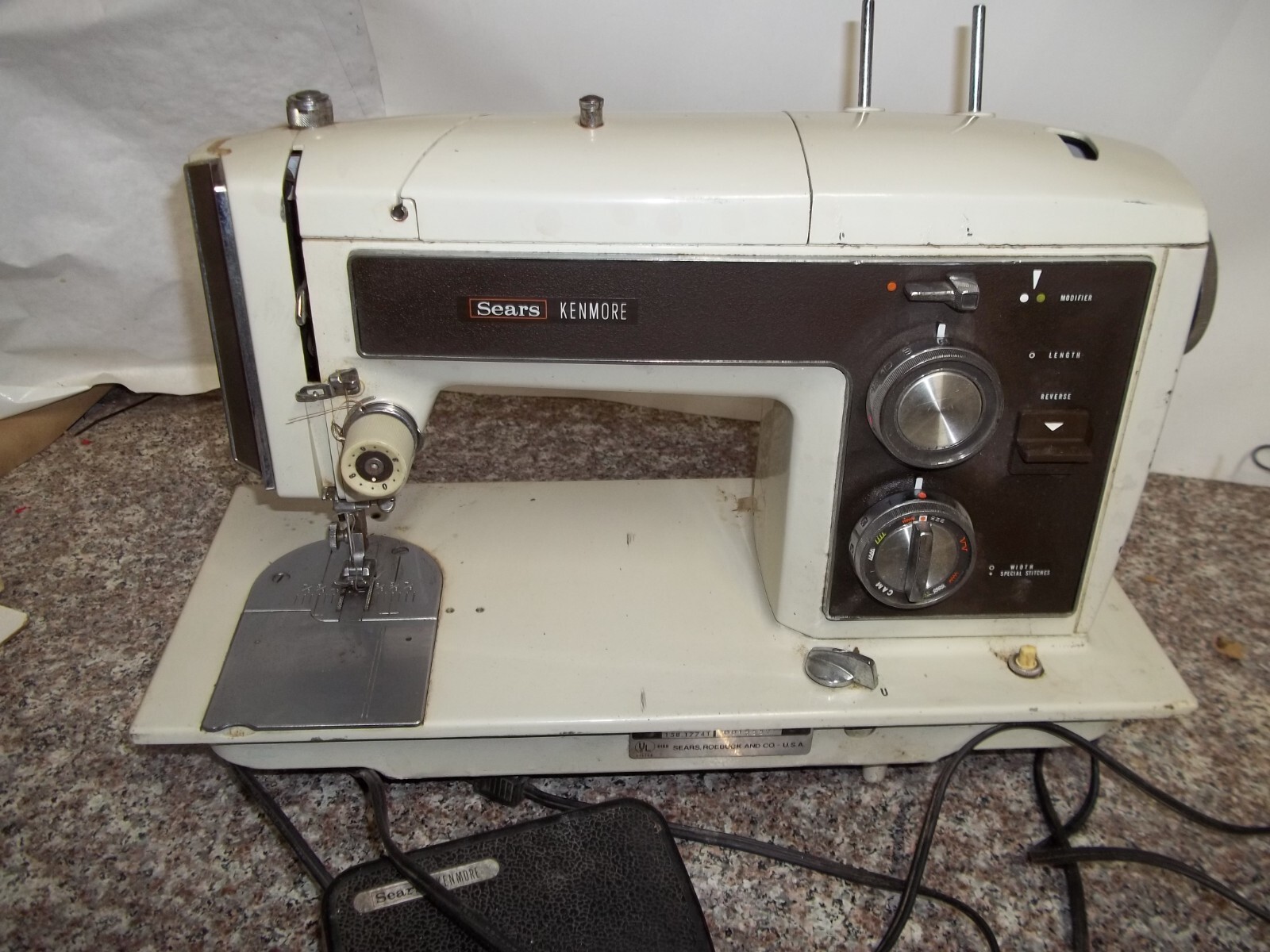 E5 Sears Kenmore 158 17741 Sewing Machine PARTS Free shipping Discounts