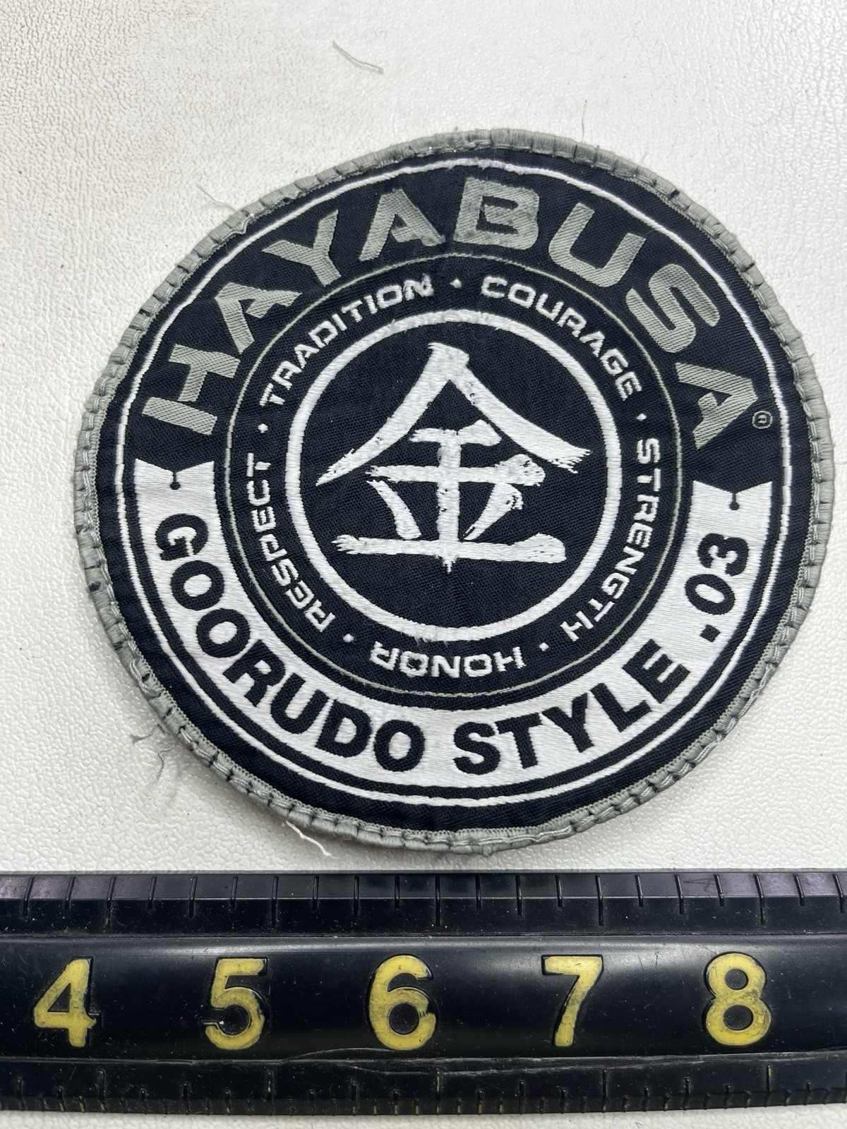 HAYABUSA Goorudo Style Martial Arts Patch T218
